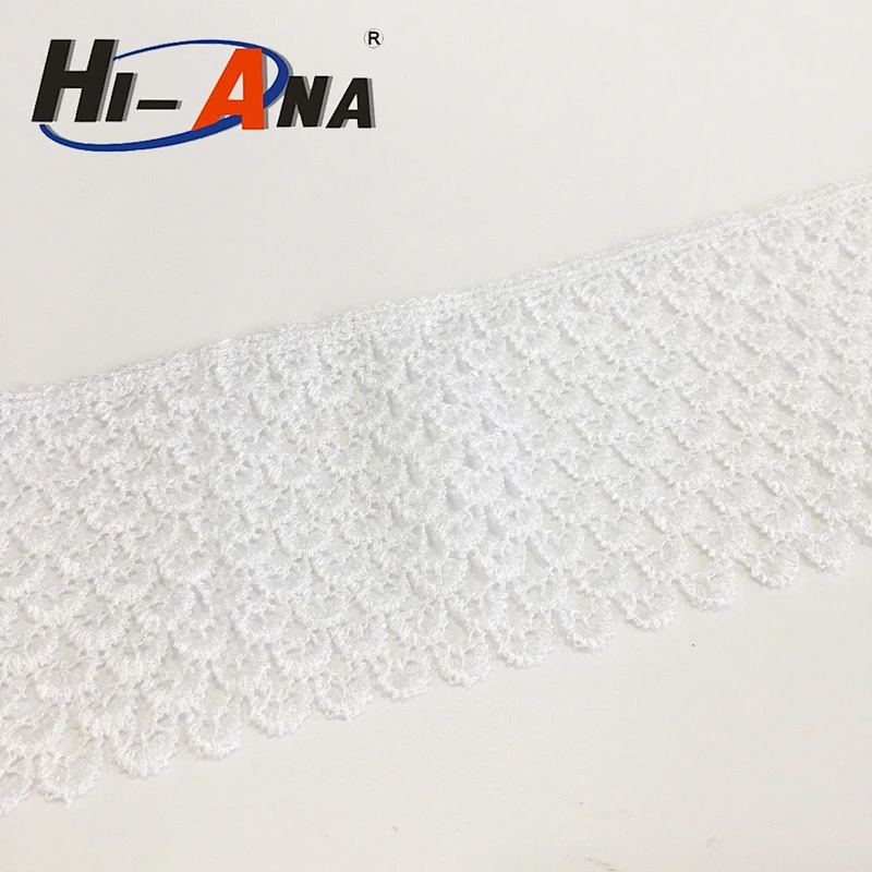 hi-ana lace3 Know different market style Hot sale polyester lace trim