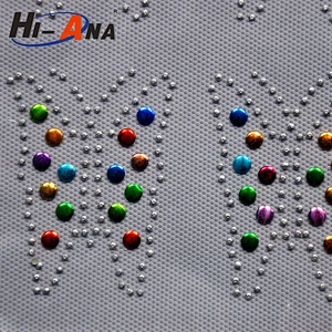 hi-ana rhinestone1 Know different market style Fancy strass motif hotfix rhinestone design