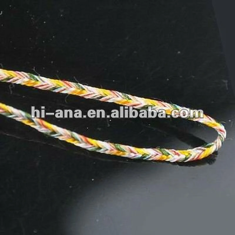 mix colors polyester uu tiny cord.China Manufacturers
