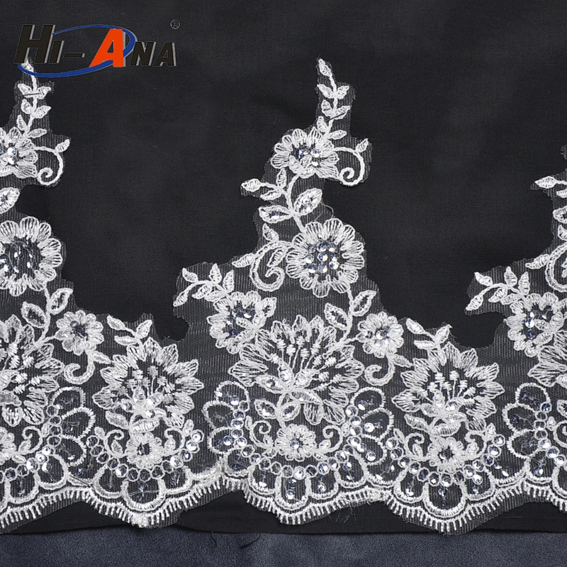 hi-ana lace1 Accept custom top quality customisation Good Price wedding dress lace