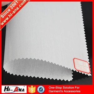 Fusible interlining fabric stock lot,woven interlining fabric for clothing,tc fabric wholesale