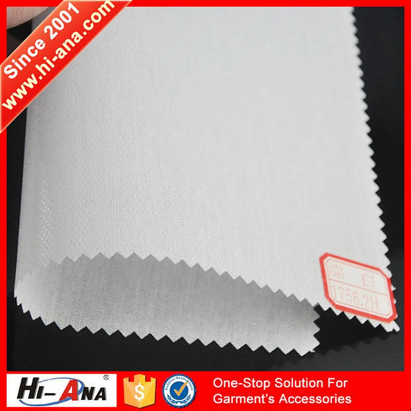 Fusible interlining fabric stock lot,woven interlining fabric for clothing,tc fabric wholesale