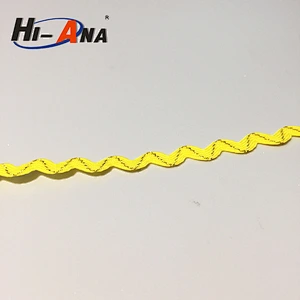 Ric-rac Lace Trim with gold colors