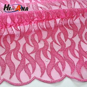 polyester nylon lace fabric