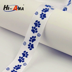Familiar in oem odm factory Custom Gift zebra print ribbon
