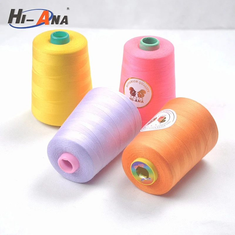 hiana thread2 Fully stocked hot selling 100% spun polyester sewing thread