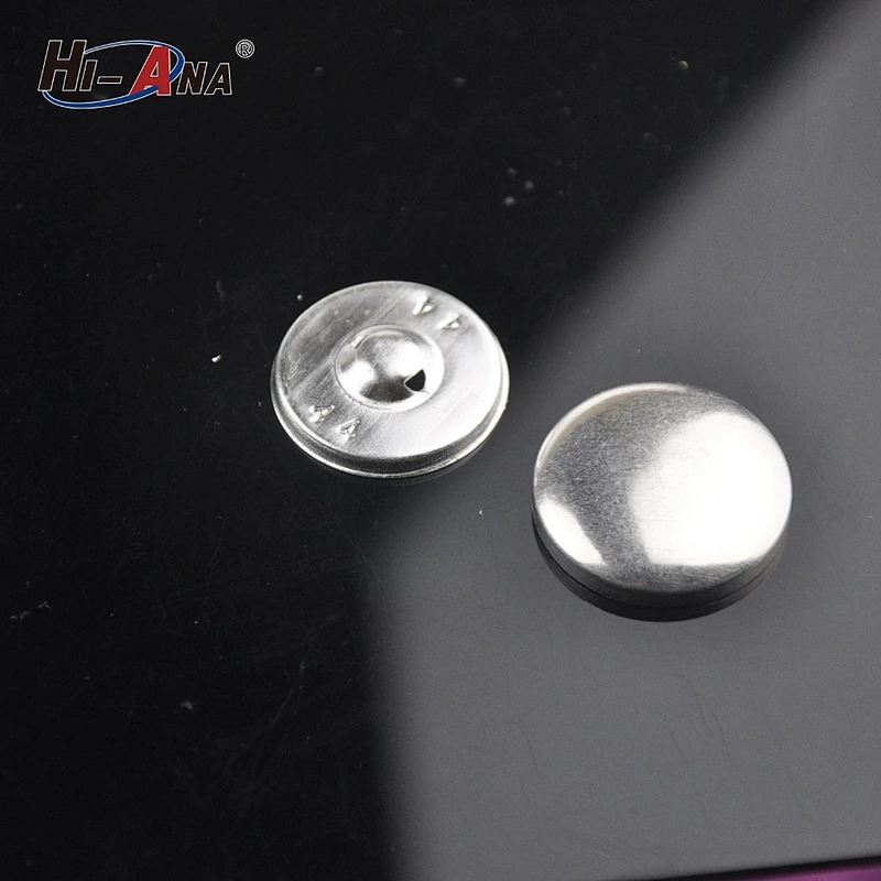 hi-ana button3 Global brands 10 year Custom fancy cloth covered button