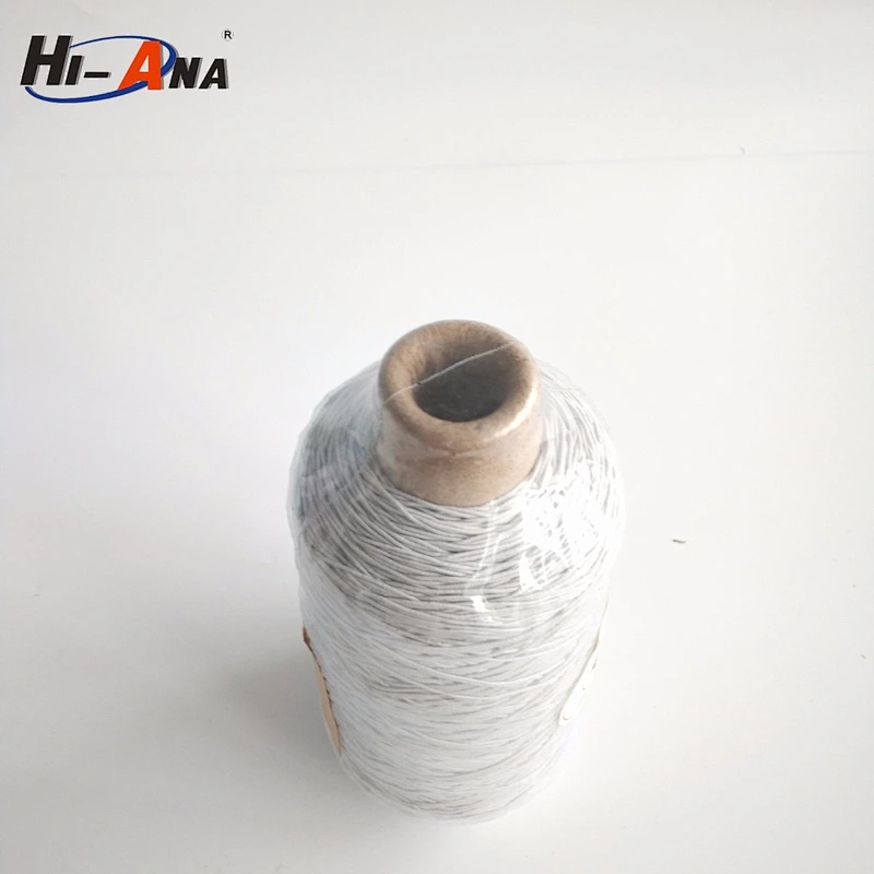 hi-ana thread1 Custom made print logo dyed spandex covered yarn