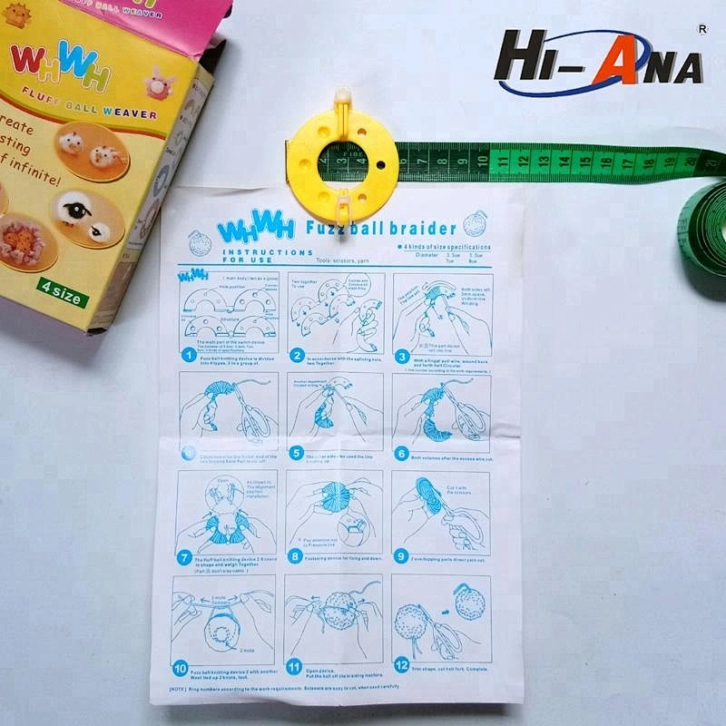 High Quality 4 Sizes Fluff Ball Weaver Needle Craft Knitting Loom DIY knitting loom