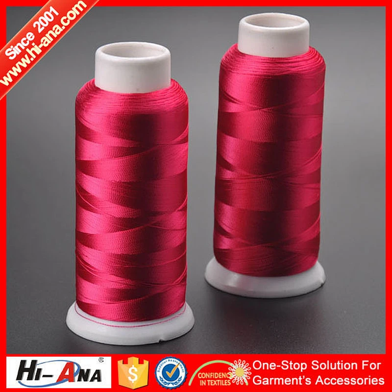 Hot products custom design dyed best machine embroidery thread