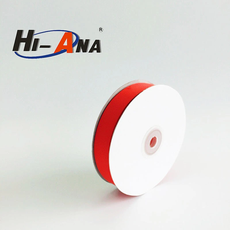 Custom made print logo various colors grosgrain ribbon knot