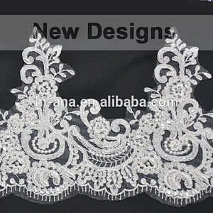Wedding Polyester French Lace Fabric With New Designs