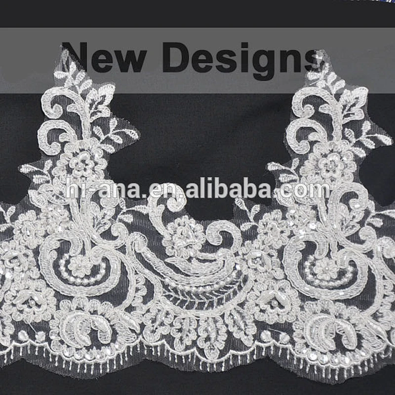 Wedding Polyester French Lace Fabric With New Designs