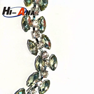 hi-ana rhinestone1 One to one order following Cheap color crystal rhinestone trim