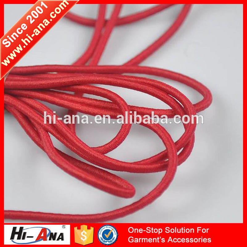 hi-ana cord2 SGS certification Factory supplier silicone rubber cord