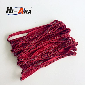 hi-ana trim2 Global brands 10 year new style gold trimming lace