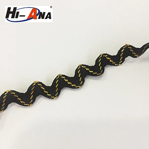 Gold Zig Zag Lace Trimming