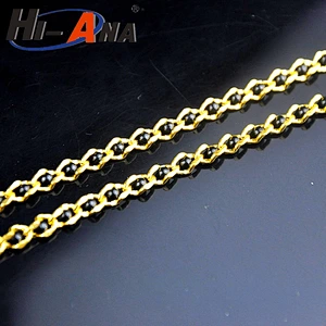 ur factories 20 years'experience hot sale cheap crystal rhinestone line trims