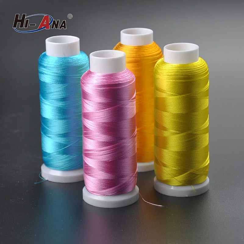 Hot products custom design Strong madeira embroidery thread colour chart