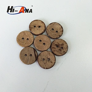 round coconut button