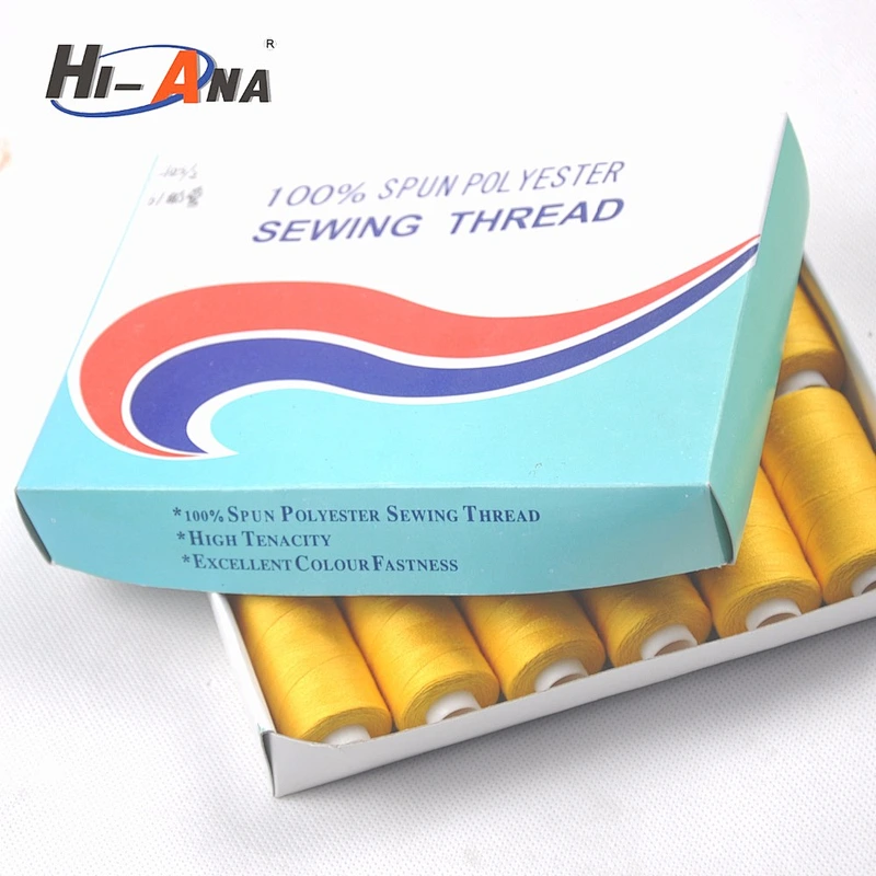 hiana thread3 iso 9001 factory Good Price sewing machine threads