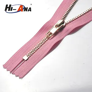 5 Gold Metal Zipper C/E, A/L