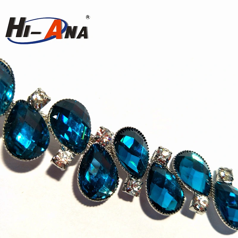 Our factories 20 years'experience Colorful fashion bridal rhinestone trimmings