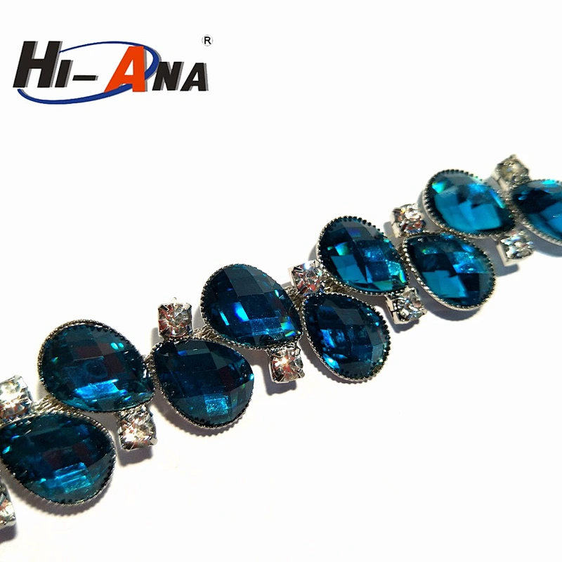 Our factories 20 years'experience Colorful fashion bridal rhinestone trimmings