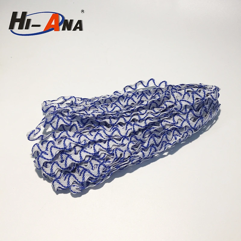 Metallic Yarn Ric-rac Lace