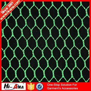 hi-ana fabric1 Know different market style Fashion garment big hole mesh fabric