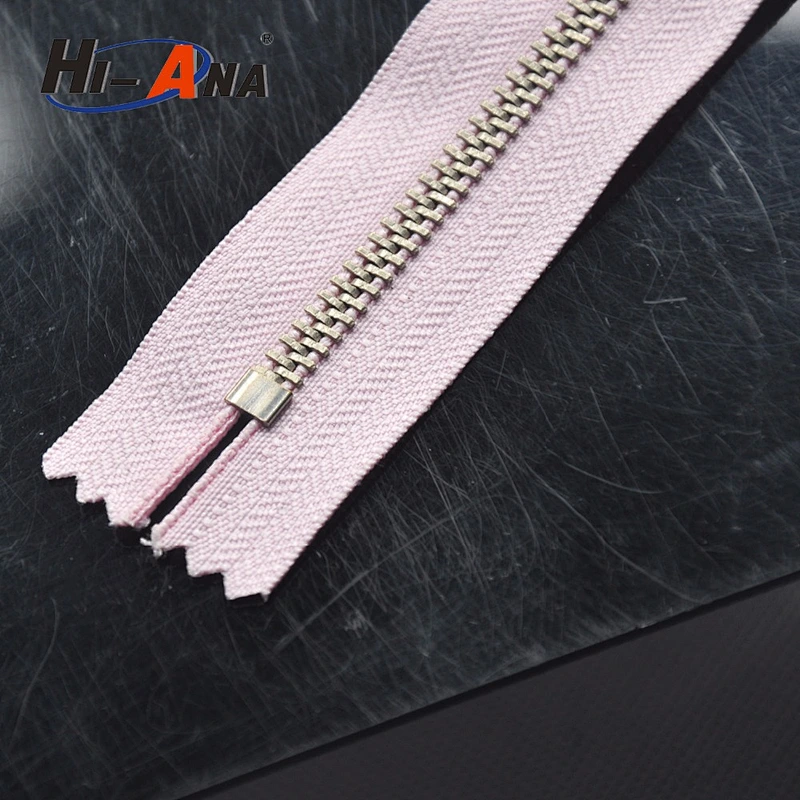 hi-ana zipper1Advanced equipment Cheaper rose gold metal zipper