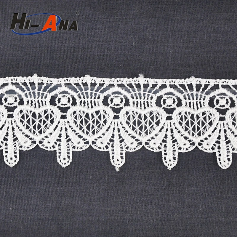 HI-ANA lace 2 Over 100 partner factories Fashion design water soluble lace