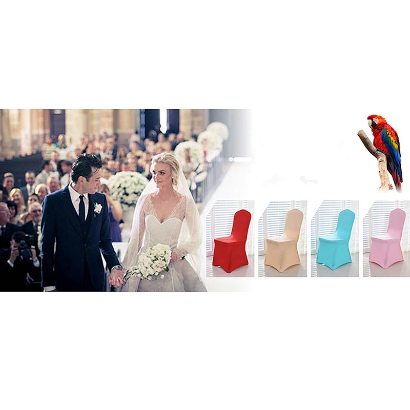 Unisversal White Cheap Wedding Lycra Spandex Chiavari Chair Covers for Wedding Use