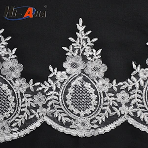 hi-ana lace1 Hot products custom design Finest Quality swiss embroidery lace
