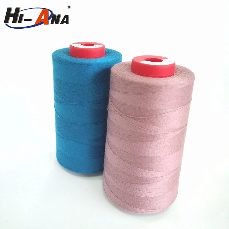 Free sample available Multihead cotton wrapped polyester thread