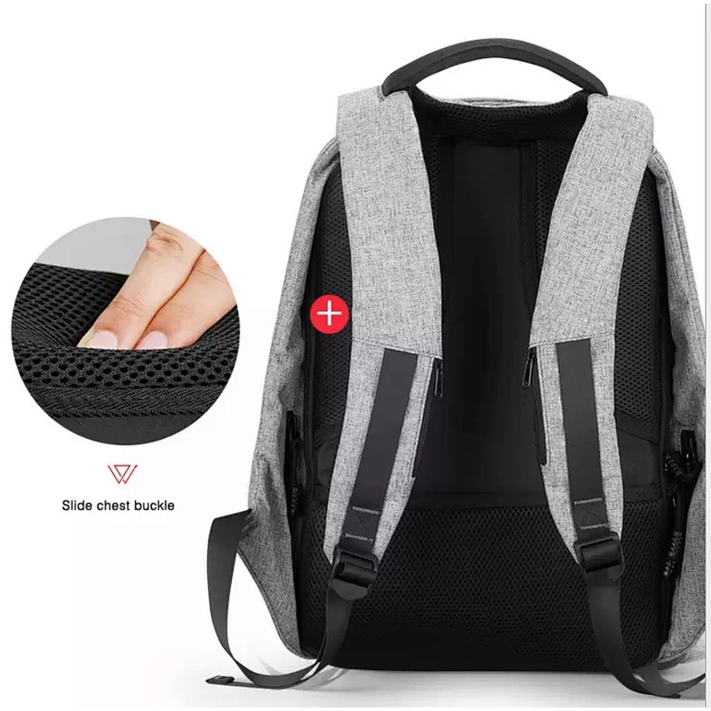 Manufacturer High Quality New Hot Selling Anti -theft USB Laptop Backpack 15