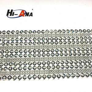 hi-ana trim1 Over 15 Years experience Fancy diamante mesh trimming