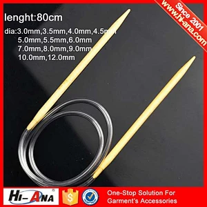 hi-ana tailor2 Our factories 20 years'experience Good Price circular knitting needles