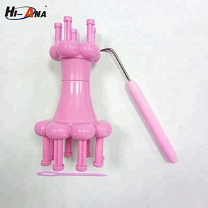 Fashion Plastic Spool Crochet Loom Knitter Knitting Yarn Wool Rope knitting loom