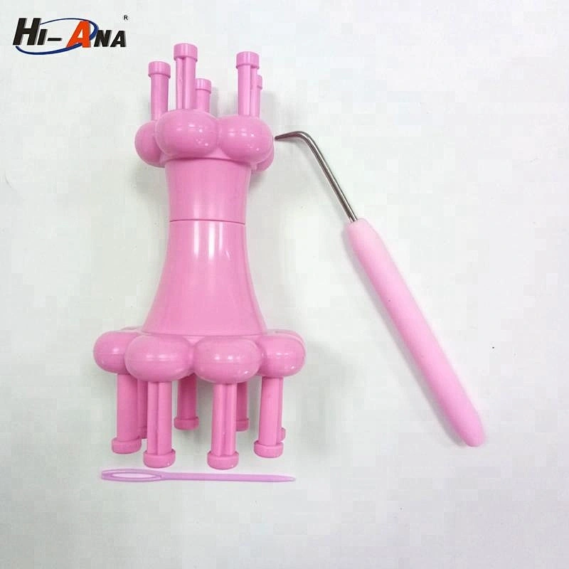 Fashion Plastic Spool Crochet Loom Knitter Knitting Yarn Wool Rope knitting loom