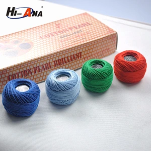 Global brands 10 year High strength pearl cotton thread