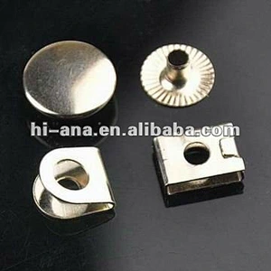 4 parts metal trousers' hook buttons China supplier