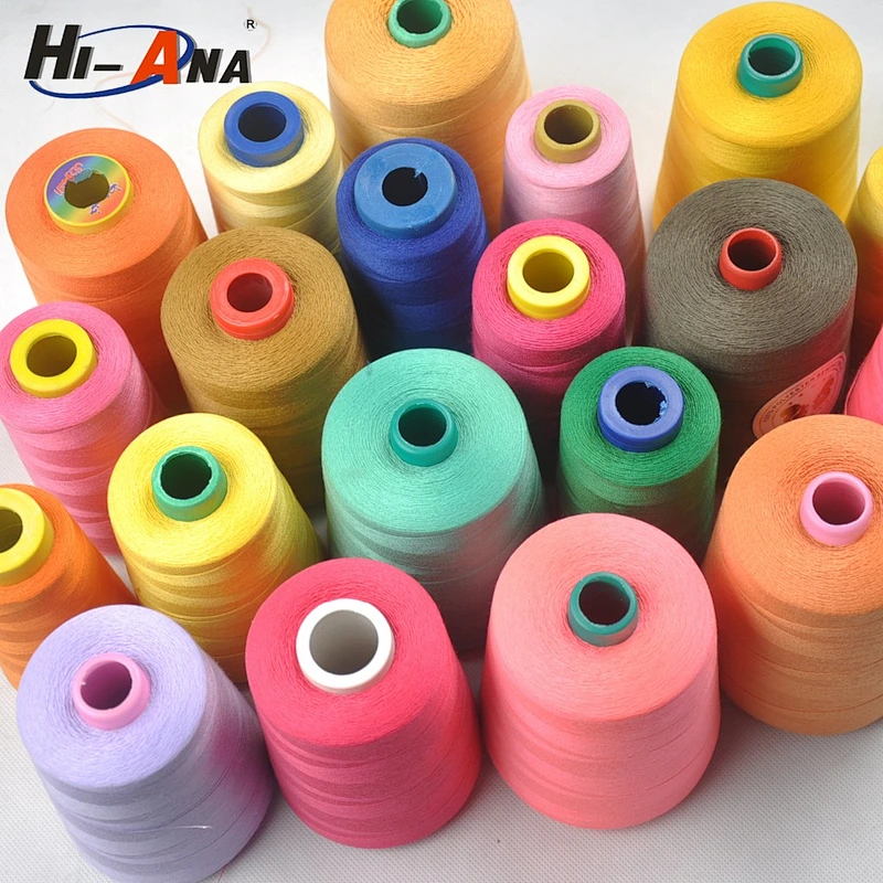 hiana thread2 SGS certufucation 40/2 polyester sewing thread Manufacturers