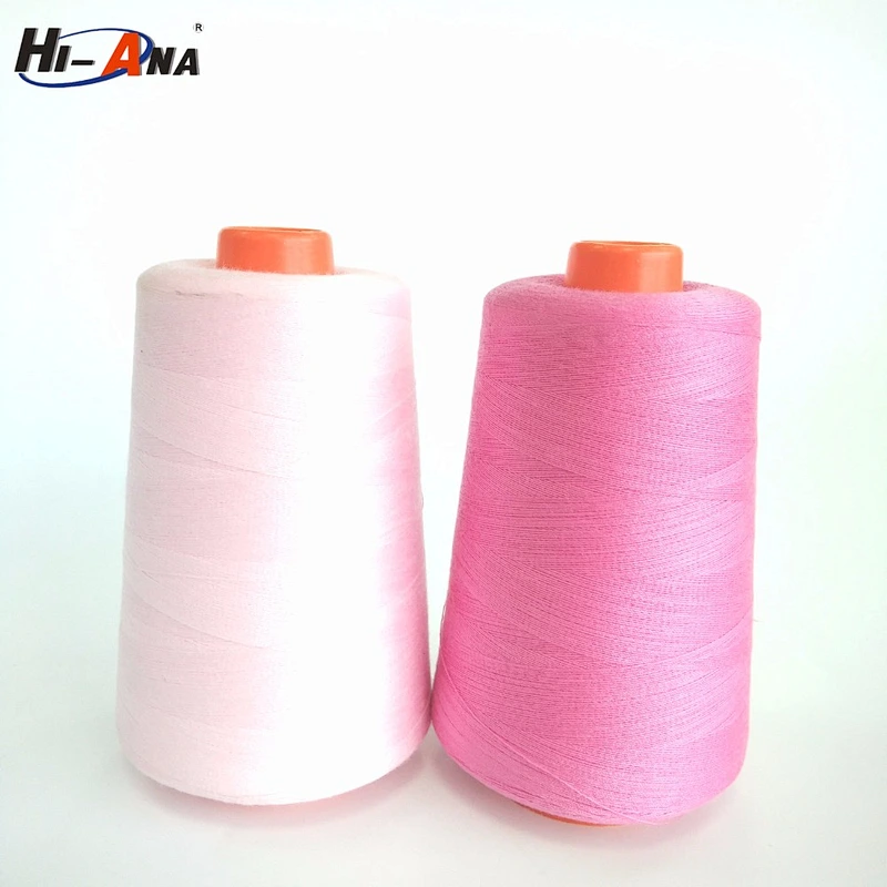 Free sample available home using 100% polyester spun yarn