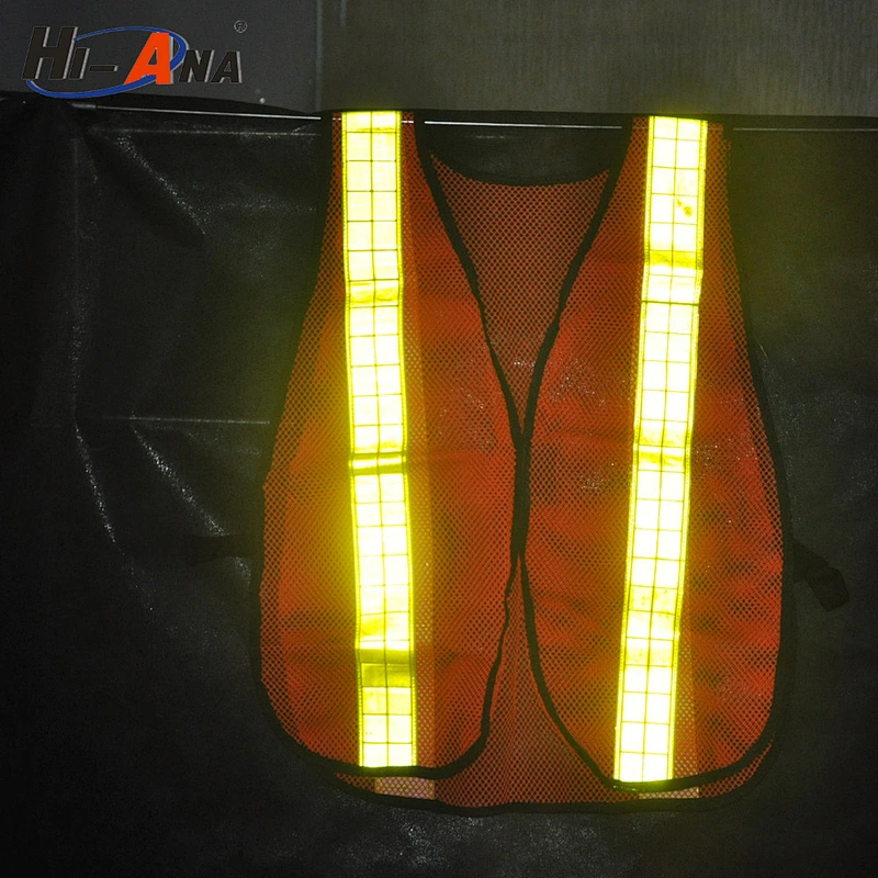 hi-ana reflective1 Hot products custom design High light safety vests reflective