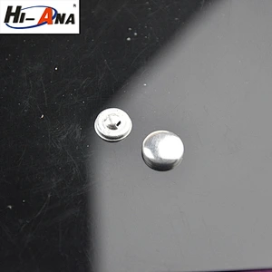 covered button with alum face and leg China supplier