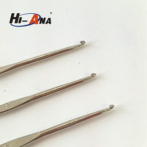 Steel crochet needle set