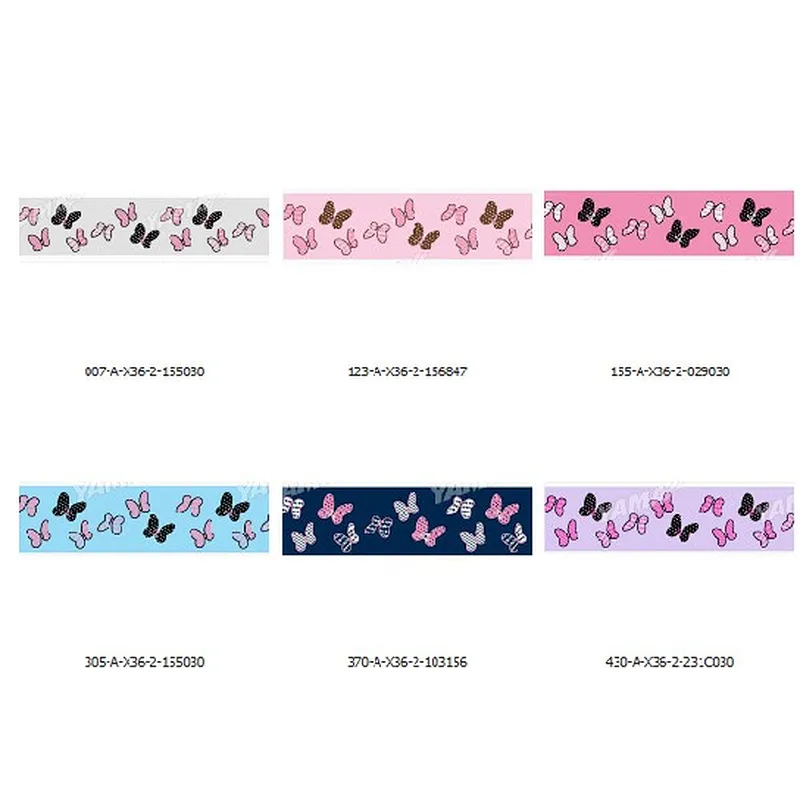 hi-ana ribbon 199 Butterfly Animal Print Ribbon Printed Grosgrain Ribbon