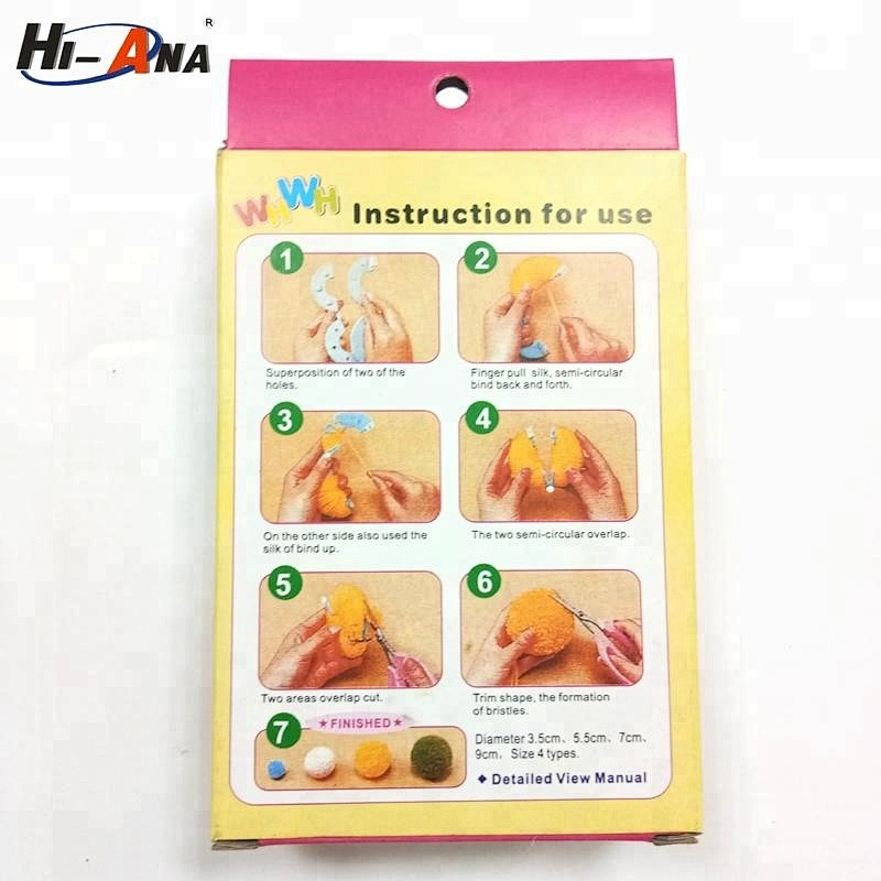 High Quality 4 Sizes Fluff Ball Weaver Needle Craft Knitting Loom DIY knitting loom