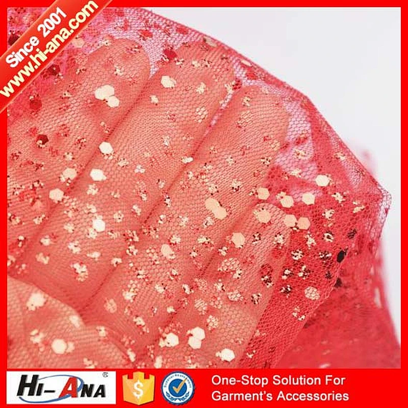 hi-ana fabric1 Rapid and efficient cooperation Fancy fabric with glitter